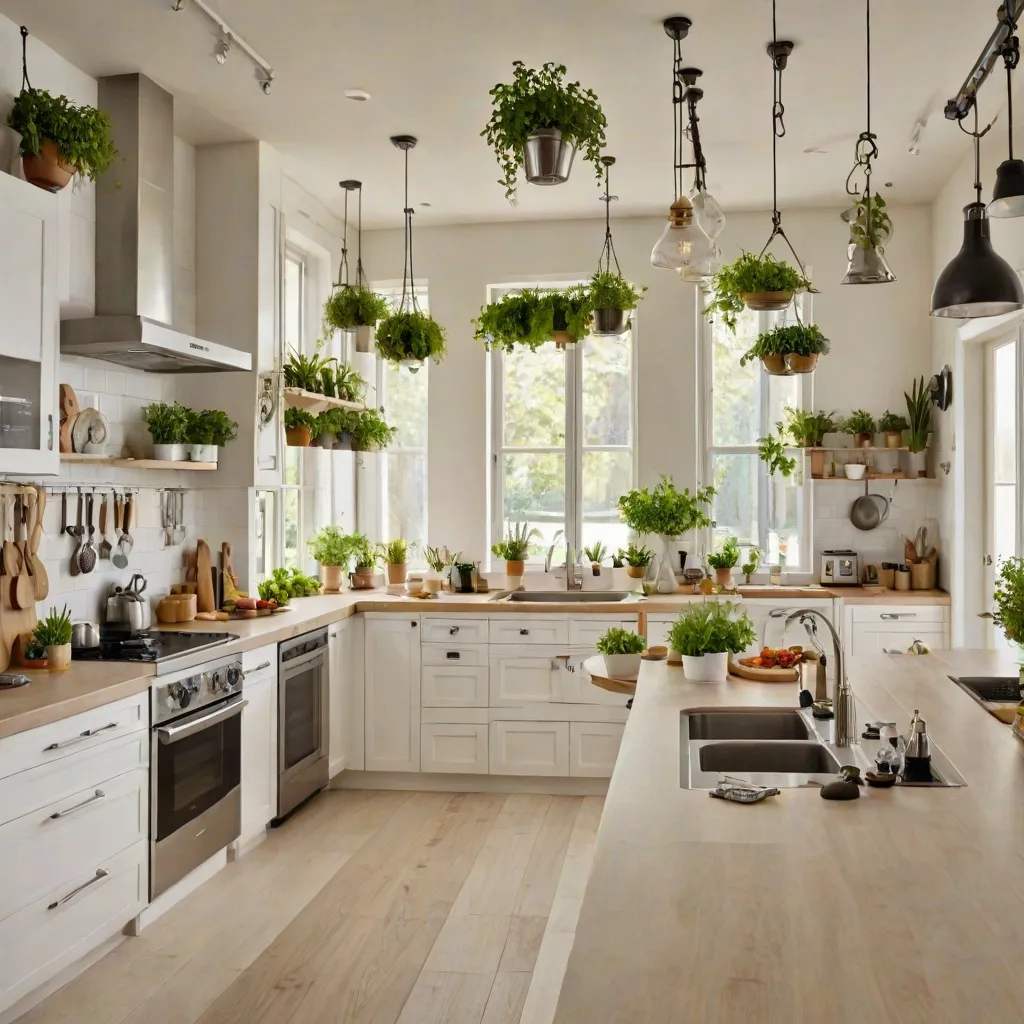 Wiszące ogródki kuchenne – jak wykorzystać przestrzeń nad blatem?