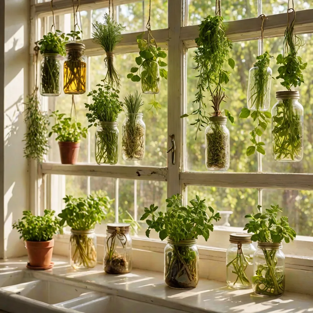 Zioła w słoikach – jak uprawiać rośliny w kuchni bez doniczek?