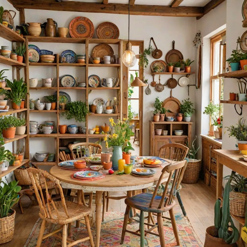 Kuchnia w stylu boho – jak stworzyć przytulne i kreatywne wnętrze?