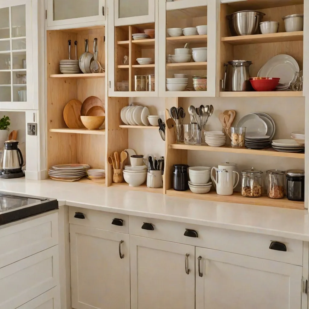 Organizacja przestrzeni w kuchni – jak utrzymać porządek w szafkach?