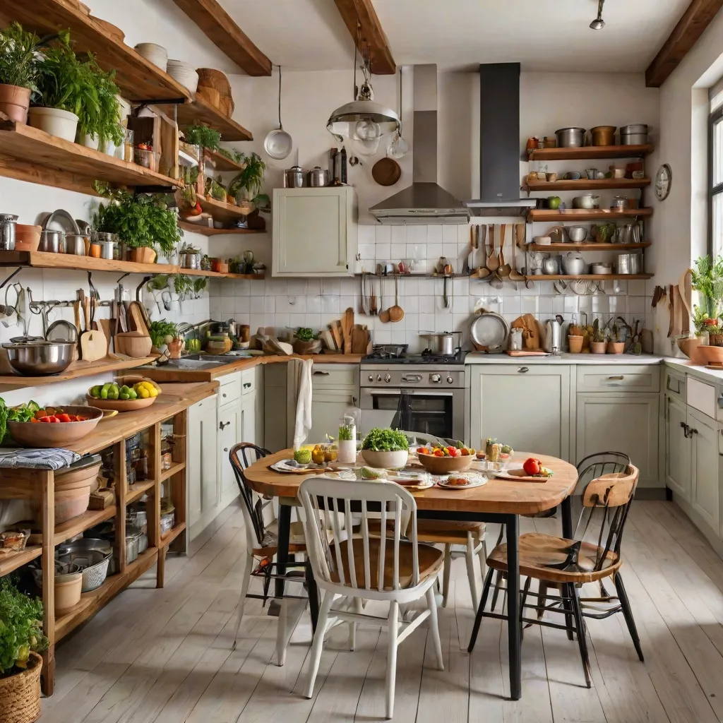 Eklektyczna kuchnia – jak łączyć różne style, by stworzyć harmonijną przestrzeń?