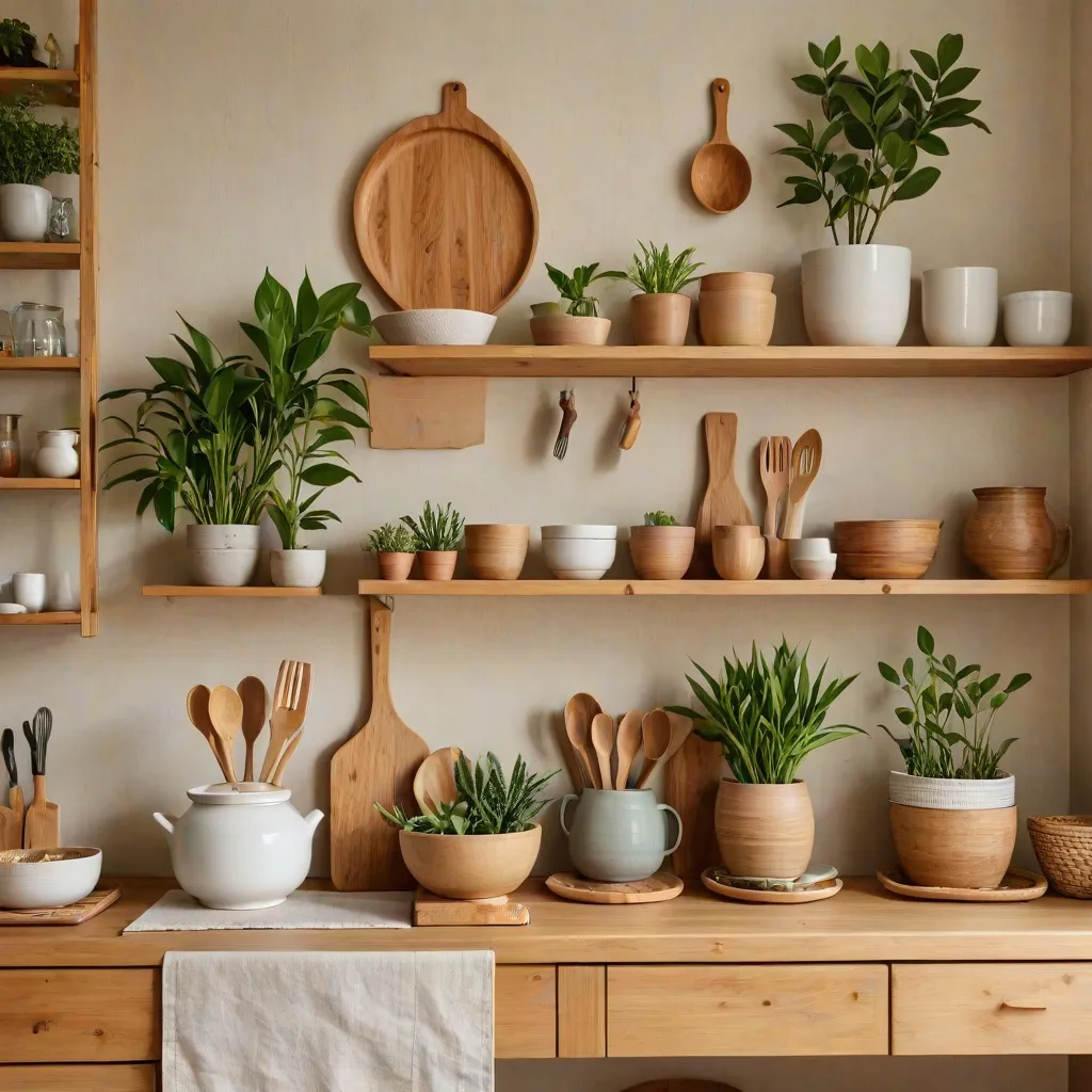 Mała kuchnia w stylu japandi – połączenie minimalizmu z naturalnym ciepłem